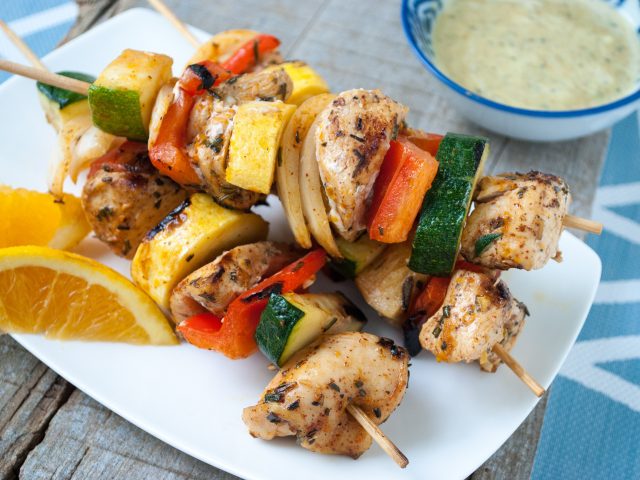 Tangy Chicken Kabobs