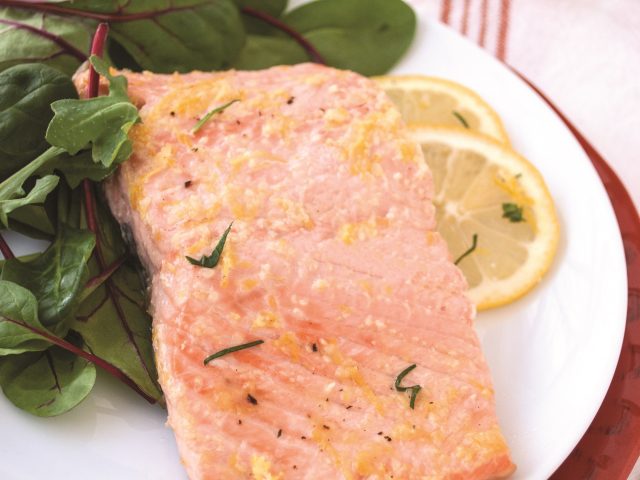 Grilled Herbed Salmon