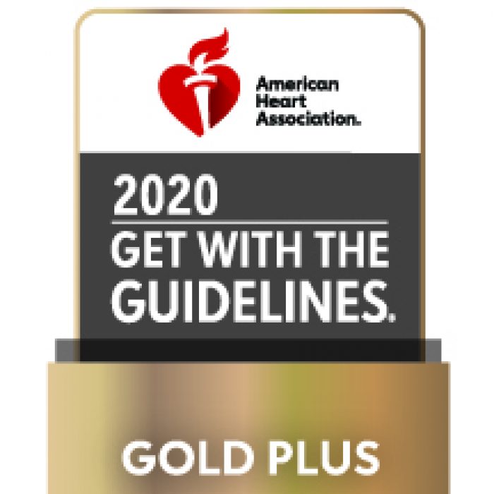 2020 Get with the Guidlines Gold Plus Heart Failure Award