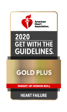 2020 Get with the Guidlines Gold Plus Heart Failure Award