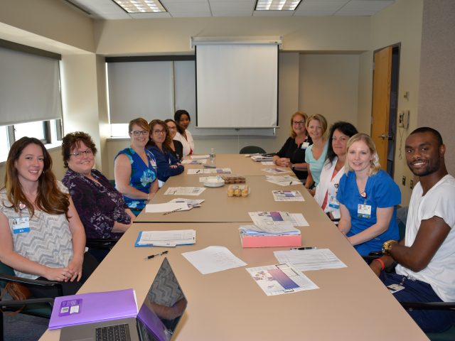 Deborah’s NWESC Chapter at a planning meeting, held prior to the COVID-19 pandemic.