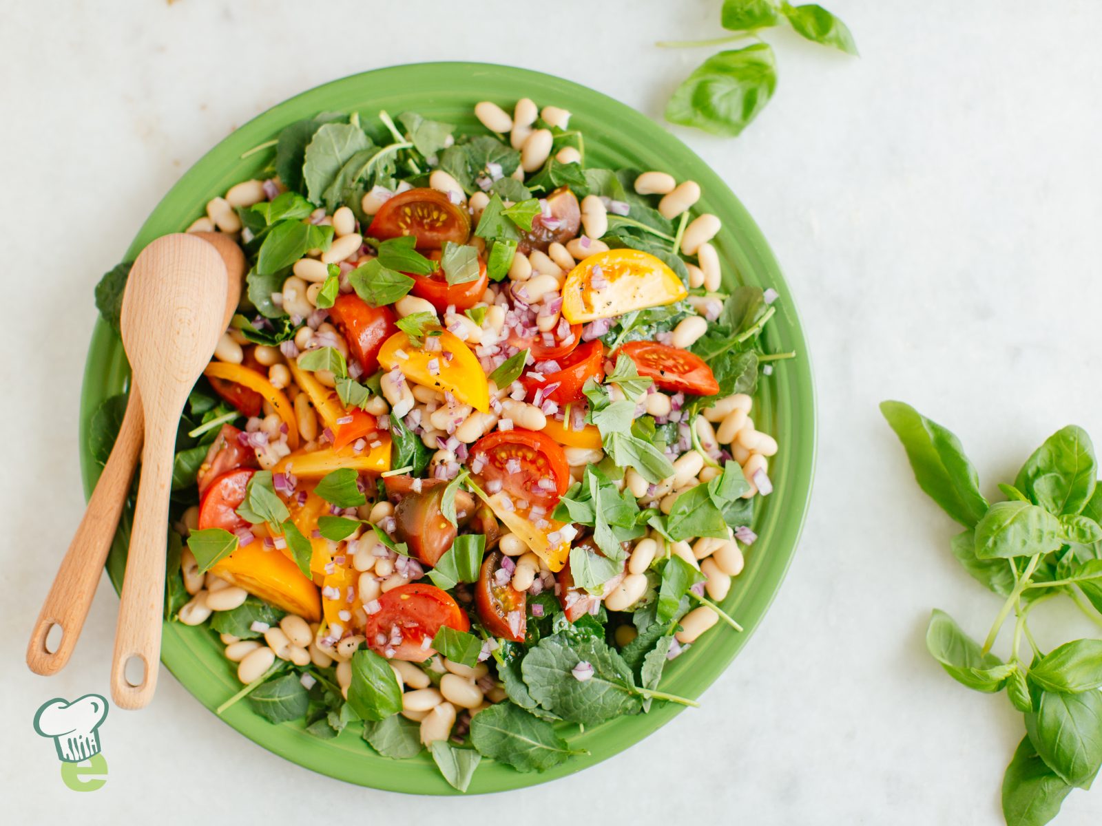 Kale, White Bean and Tomato Salad Deborah Heart & Lung Center
