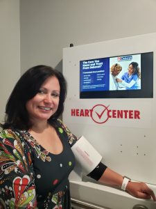 Heart check kiosk