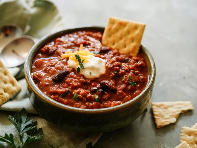 Slow Cooker Turkey Chili