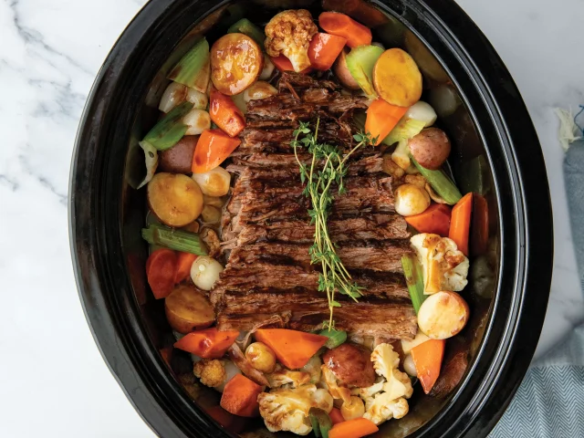 Beef Brisket and Vegetables