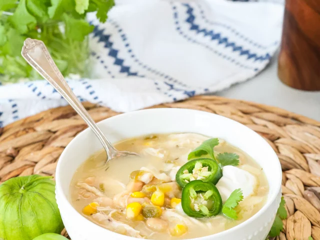 Crockpot White Chicken Chili