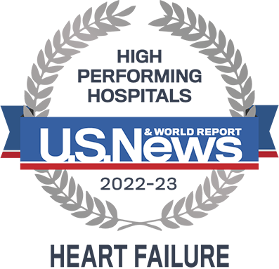 HIGH PERFORMING HOSPITALS US News 2022-23 | Heart Failure