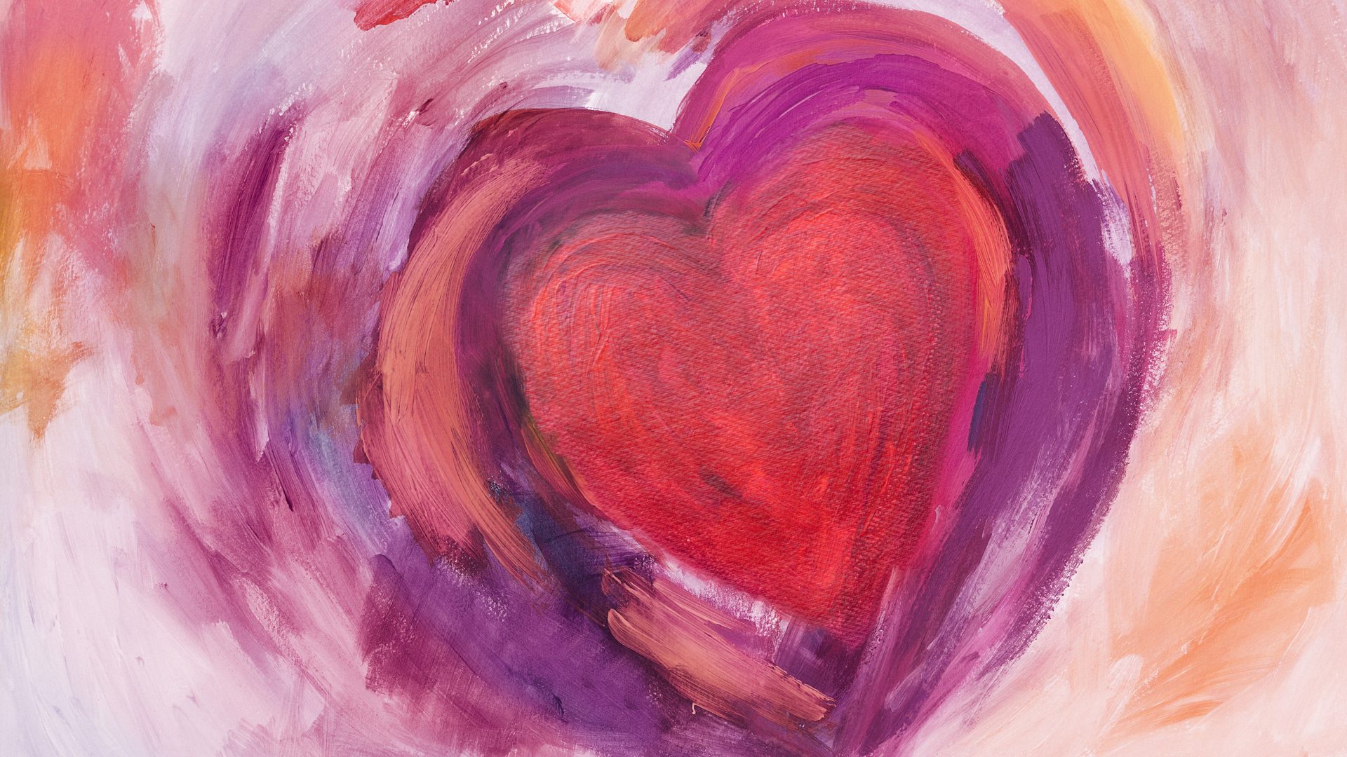 heart painting