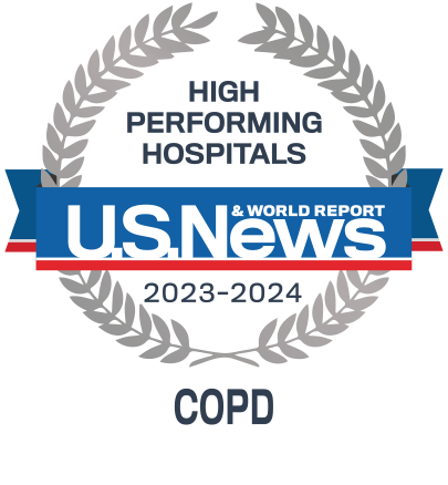HIGH PERFORMING HOSPITALS US News 2023-24 | COPD