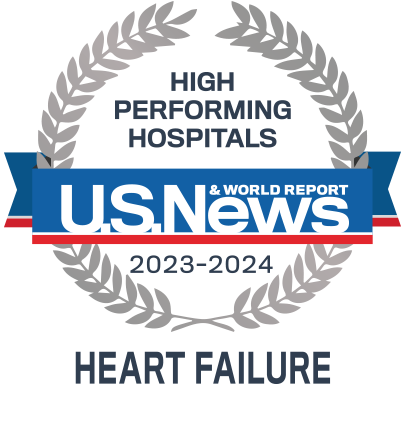 HIGH PERFORMING HOSPITALS | US News 2022-23 | HEART FAILURE