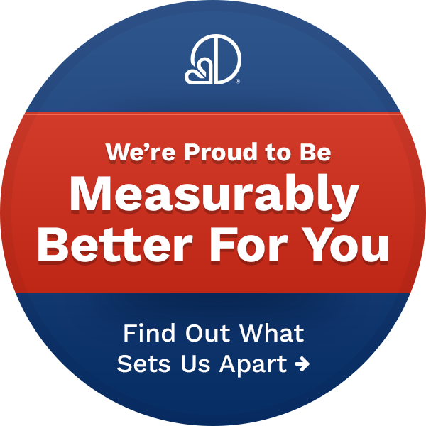 Measurably Better for You. Find out what sets us apart.