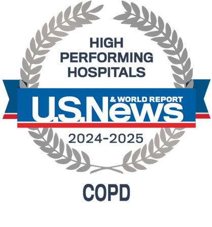 HIGH PERFORMING HOSPITALS U.S NEWS & WORLD REPORT 2024-2025 COPD
