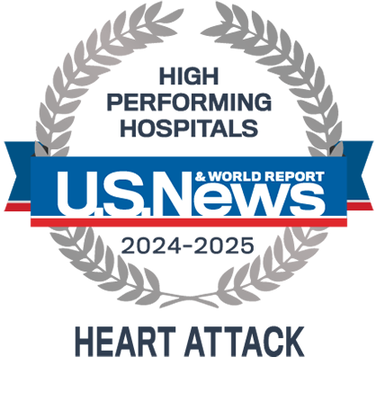 HIGH PERFORMING HOSPITALS U.S NEWS & WORLD REPORT 2024-2025 HEART ATTACK