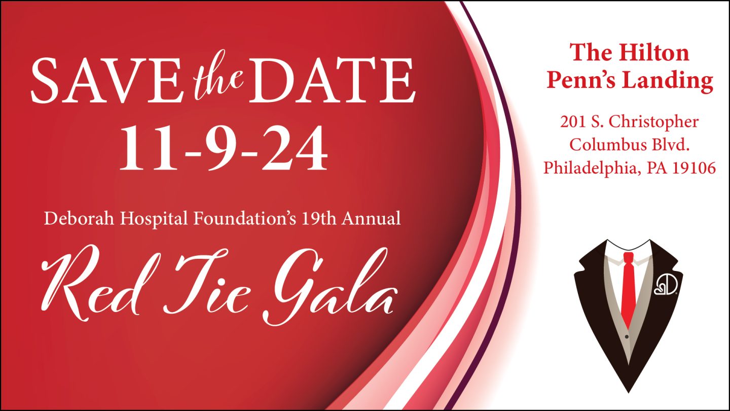 graphic promoting the 2024 red tie gala