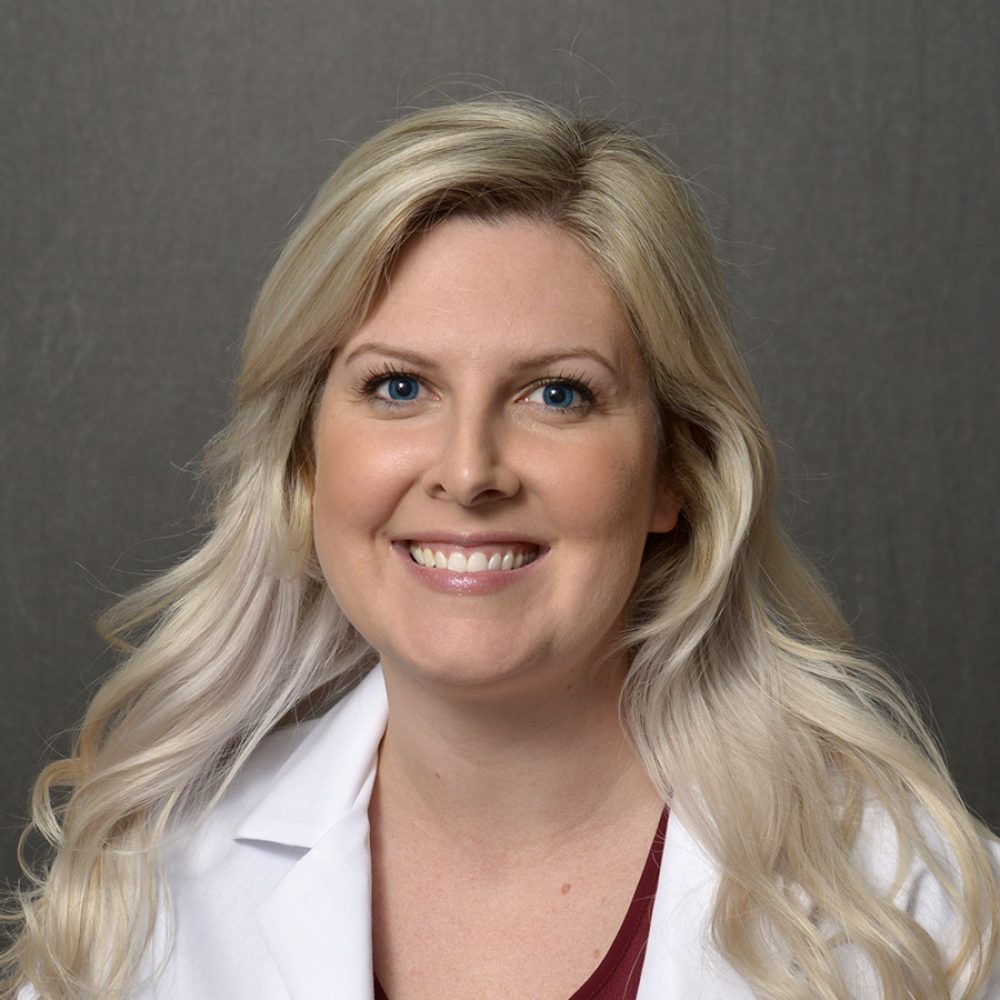 female physician in lab coat