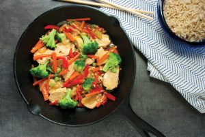 Chicken and Vegetable Stir Fry