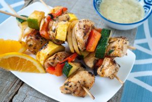 Tangy Chicken Kabobs
