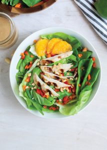 Orange Thai Chicken Salad