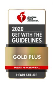 2020 Get with the Guidlines Gold Plus Heart Failure Award