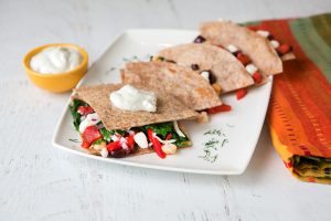 Spinach, Chickpea and Feta Melts