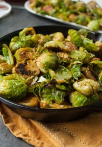 Garlic Brussels Sprouts
