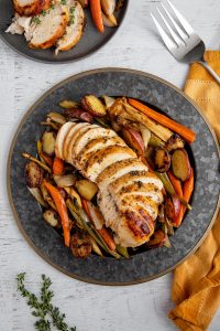 Roasted Turkey Breast with Root Vegetables