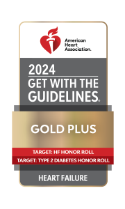 American Heart Association Get With The Guidelines Gold Plus award