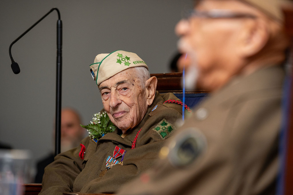 older male world war two veteran