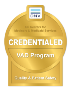 DNV VAD Program credentialed badge