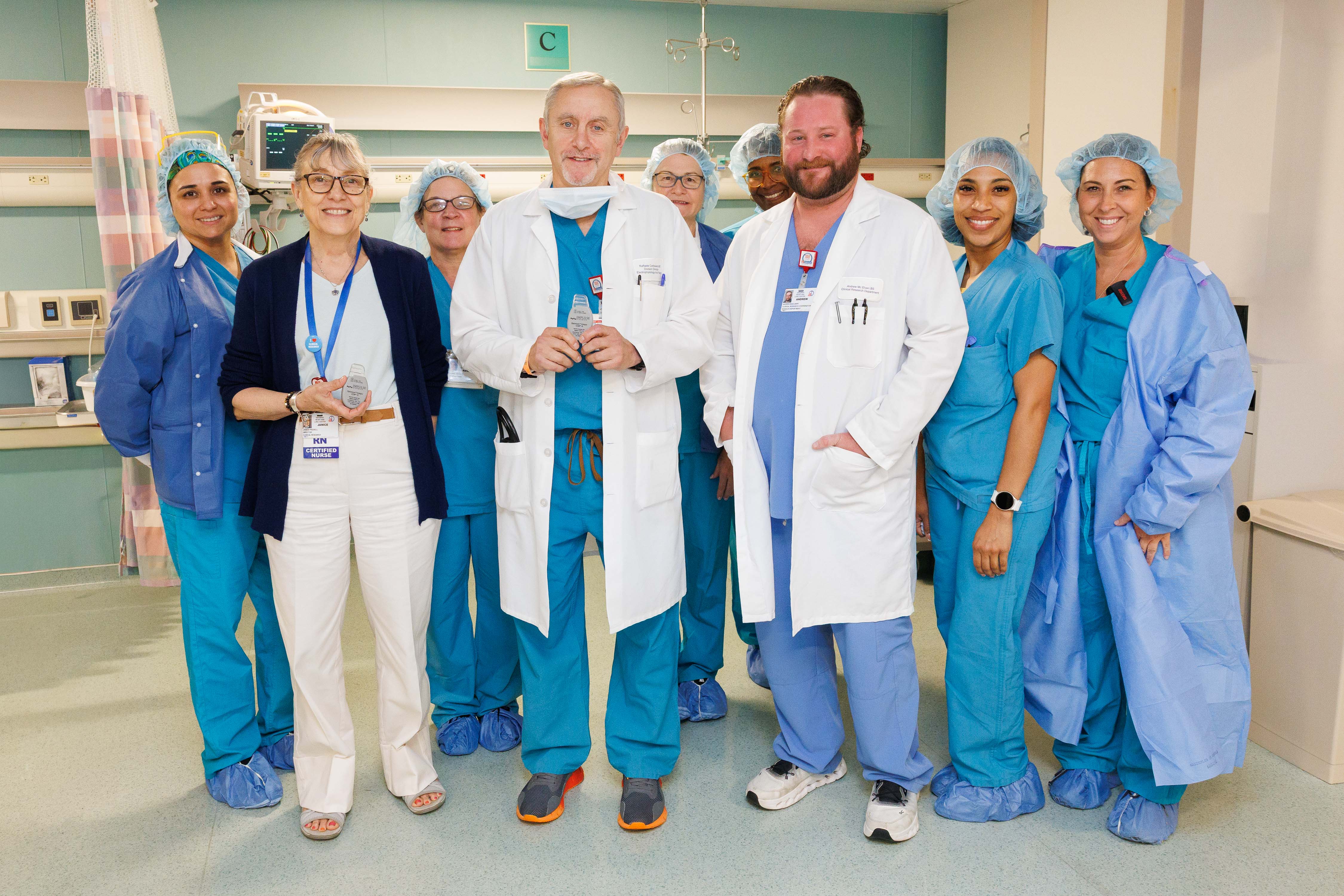 a group of healthcare providers