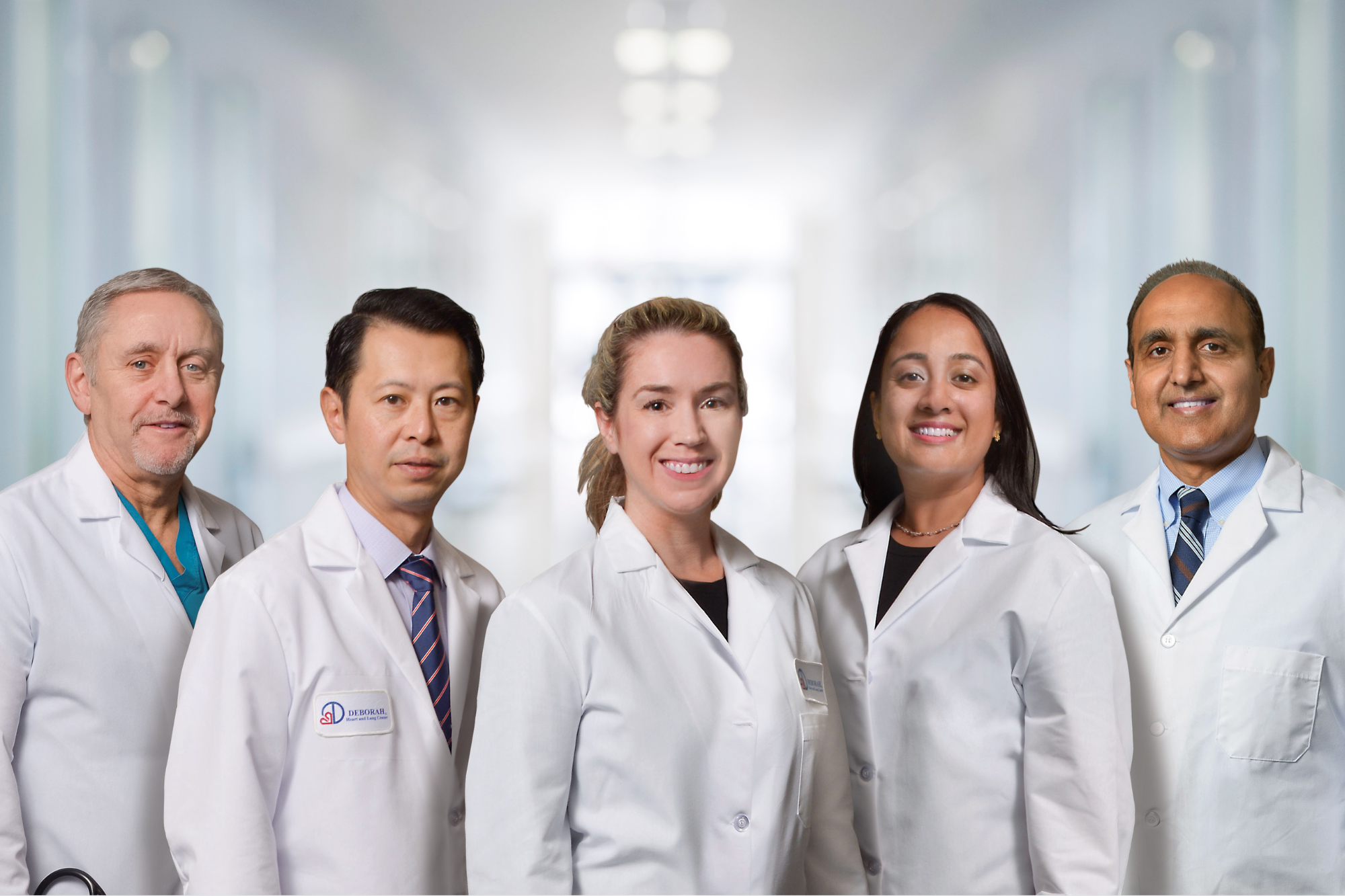 group of physicians standing side by side