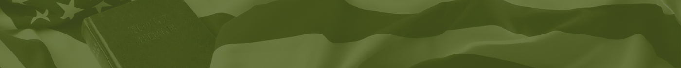 Bible On American Flag